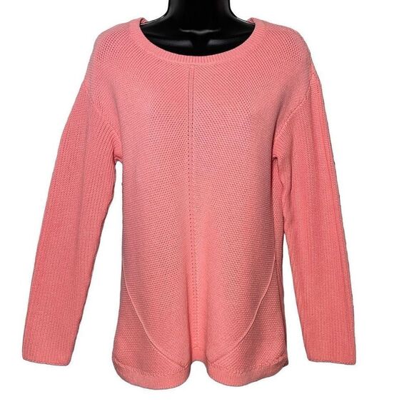 TALBOTS Coral Long Sleeve Sweater - Picture 3 of 9